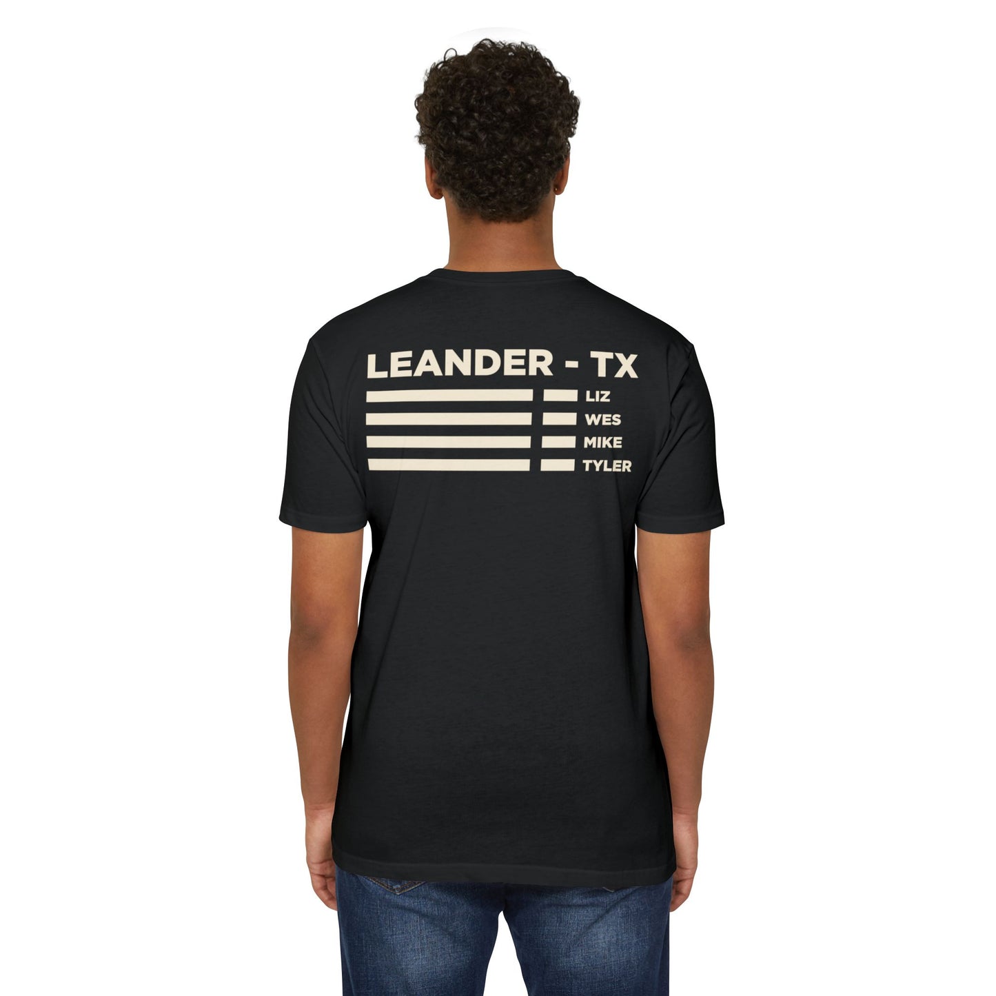 GMCF TTG Black Unisex CVC Jersey T-shirt