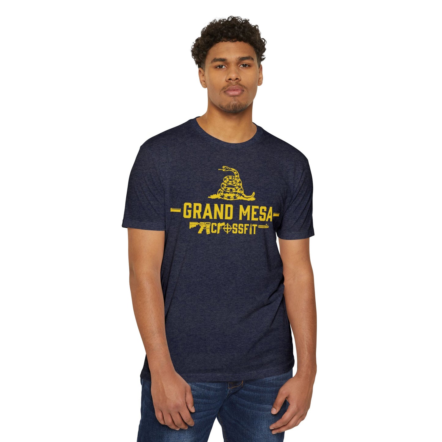 GMCF TTG Navy Unisex CVC Jersey T-shirt