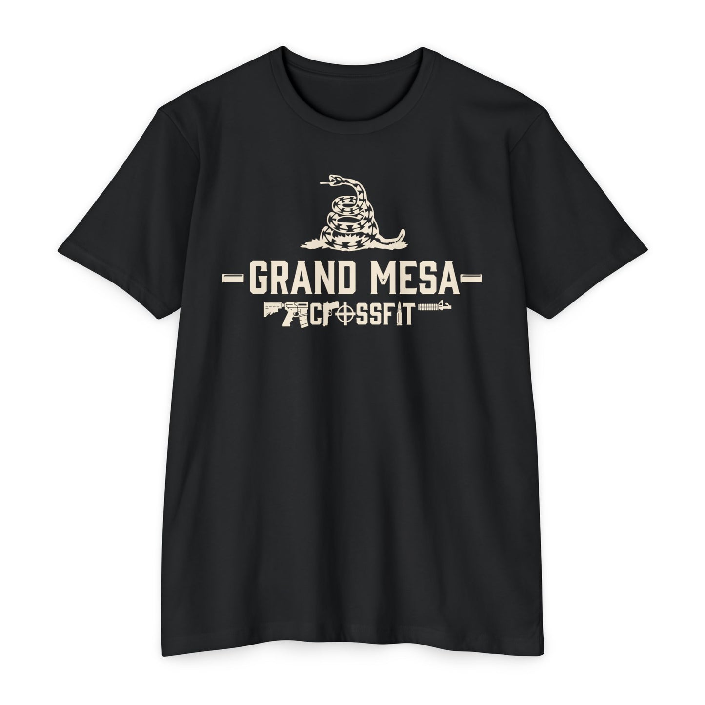 GMCF TTG Black Unisex CVC Jersey T-shirt