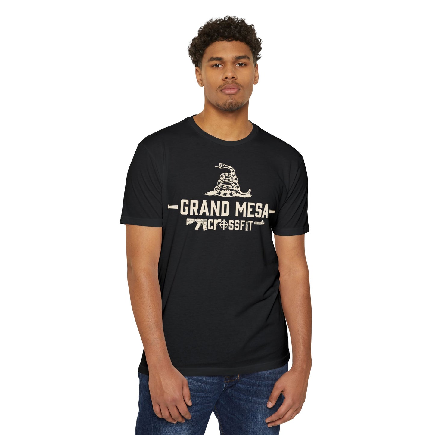 GMCF TTG Black Unisex CVC Jersey T-shirt