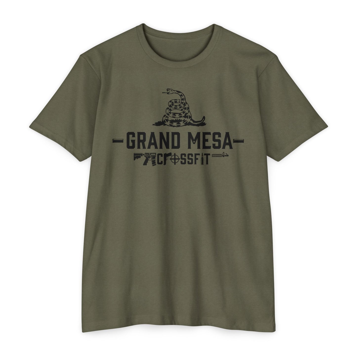 GMCF TTG Military Green Unisex CVC Jersey T-shirt