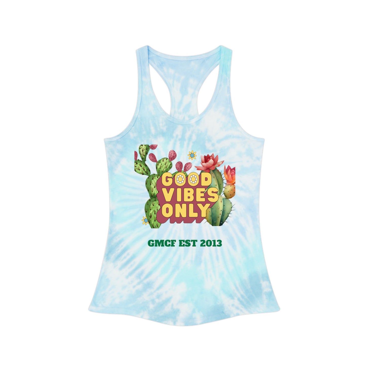 GMCF Tie Dye Racerback Tank Top