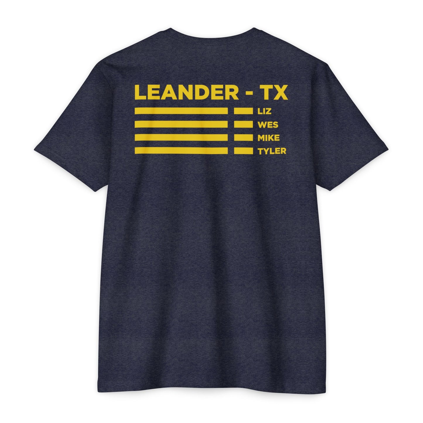 GMCF TTG Navy Unisex CVC Jersey T-shirt