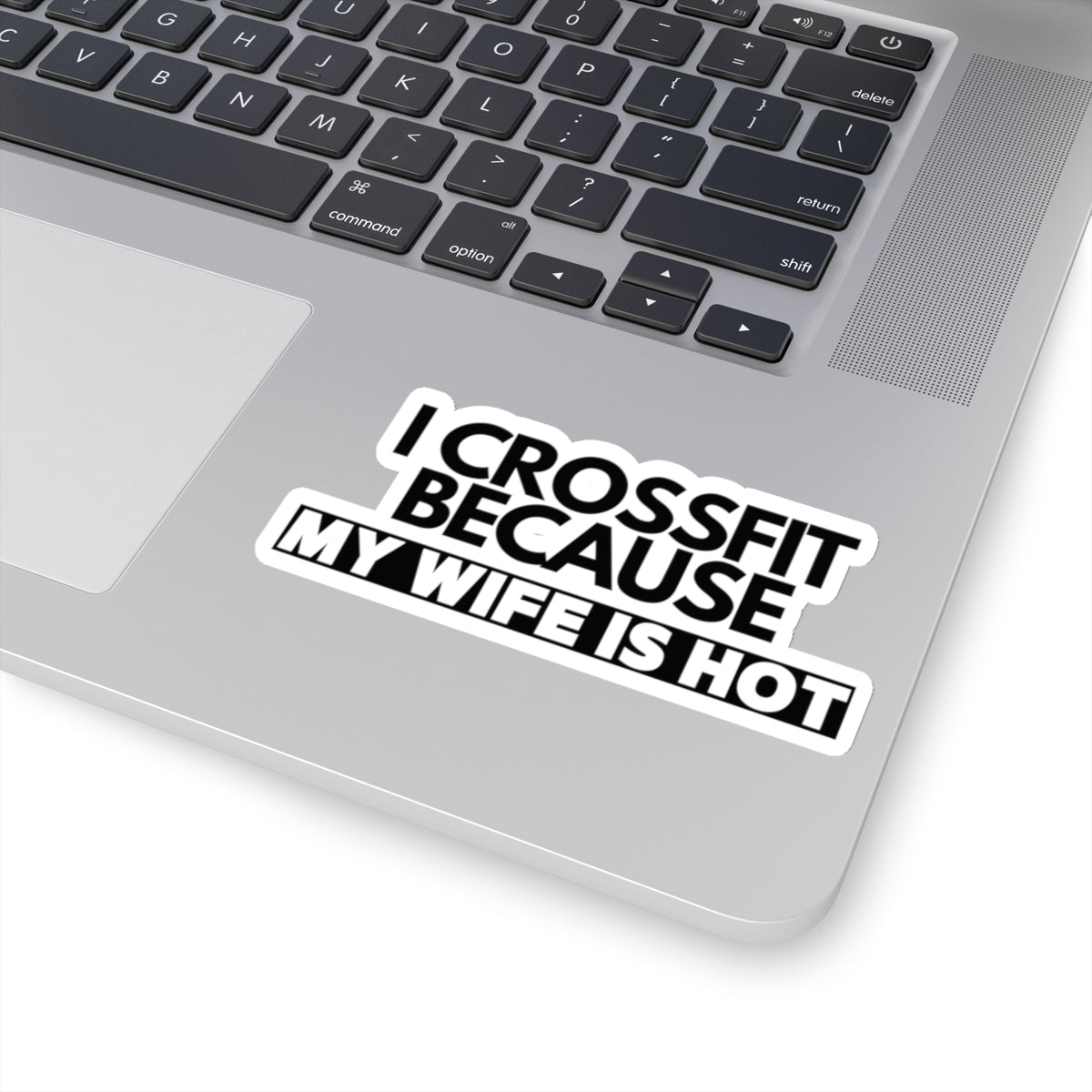 I crossFit Because my wife is hot, sticker