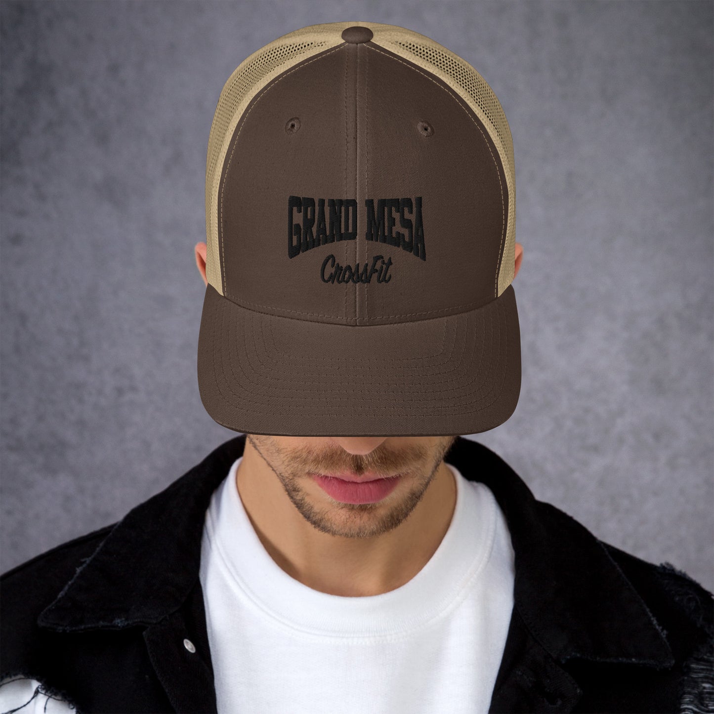 Trucker Cap Black Print