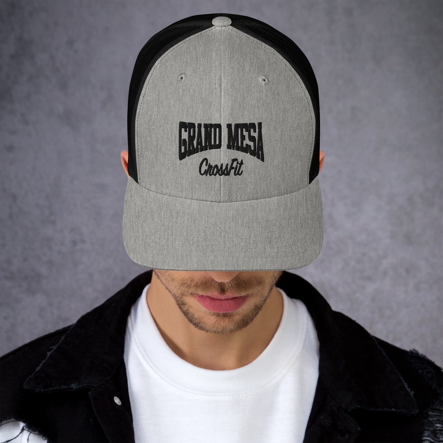 Trucker Cap Black Print