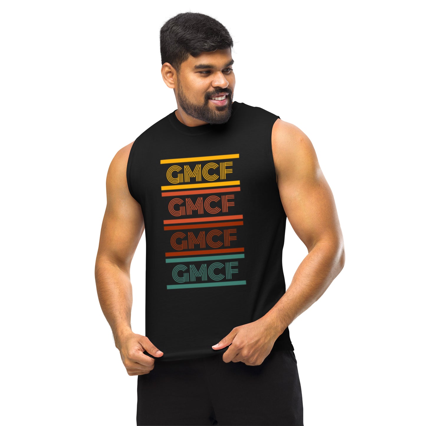 GMCF Retro Muscle Tank (Unisex)