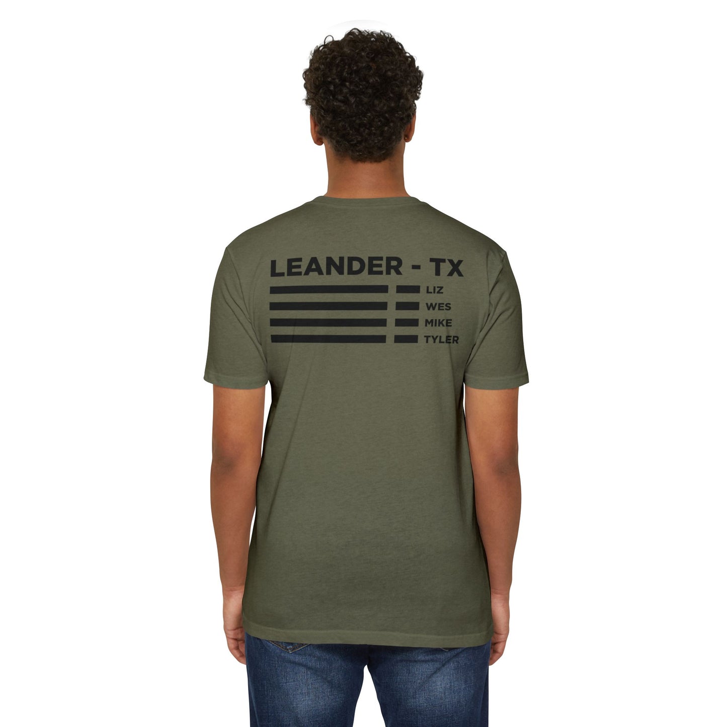 GMCF TTG Military Green Unisex CVC Jersey T-shirt